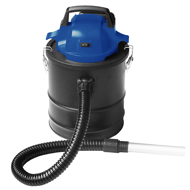 803-20L ferro ou tanque de aço inoxidável bateria sem fio de lítio-íon cinza aspirador para lareira, churrasqueira