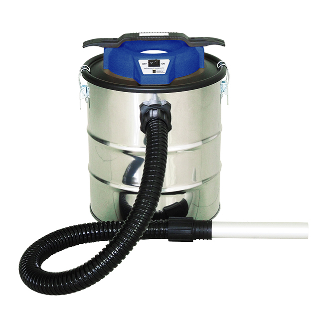 Aspirador elétrico de cinzas com tanque de ferro/aço inoxidável 401-1200 W com rodas