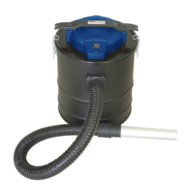 Aspirador de cinzas elétrico com tanque de ferro 501-20L com armazenamento